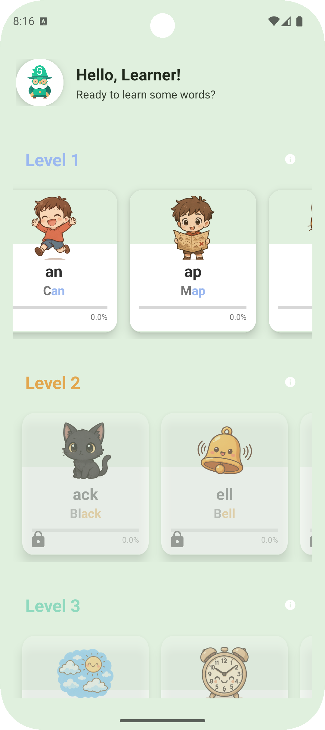Spellink app screenshot 1