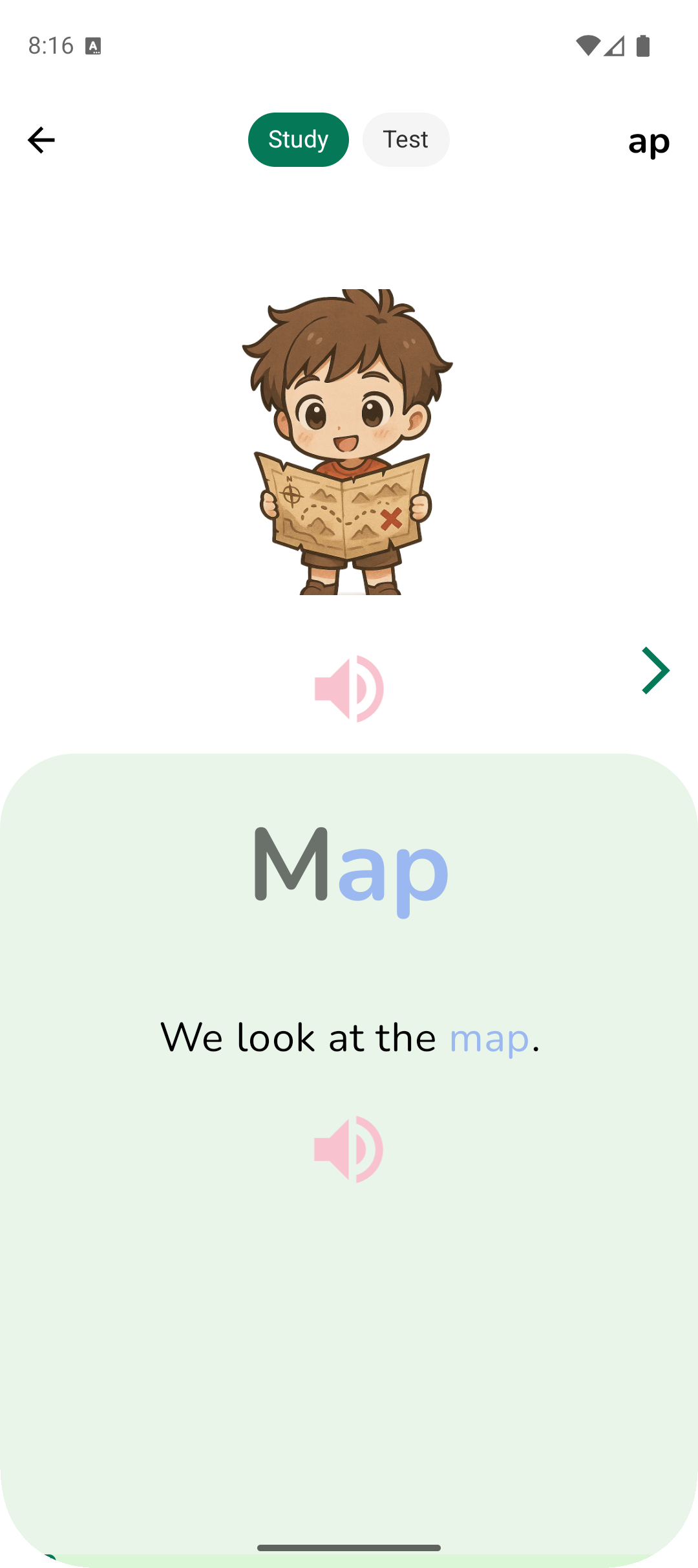 Spellink app screenshot 2